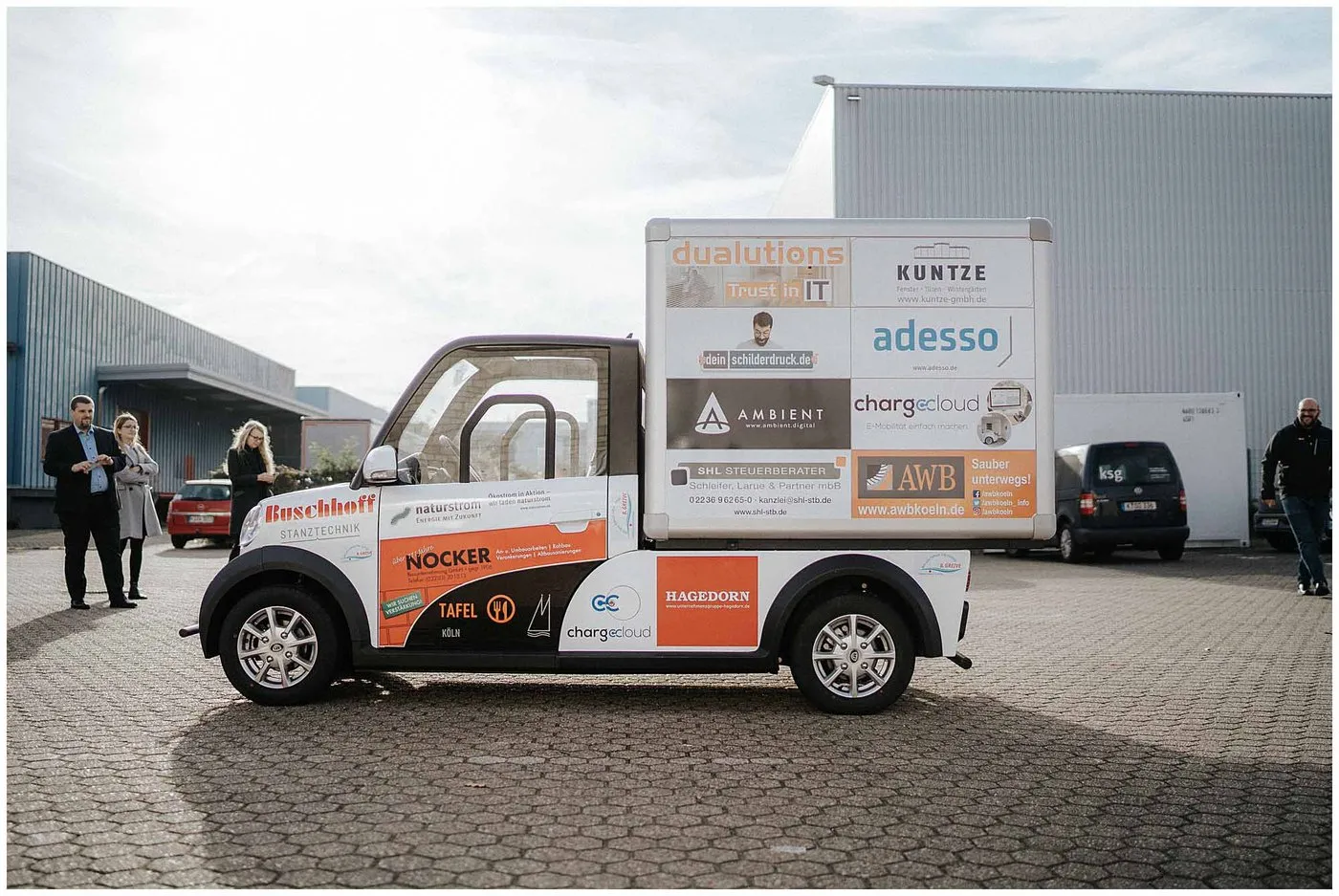 Die Tafel Sponsoring Ambient 8